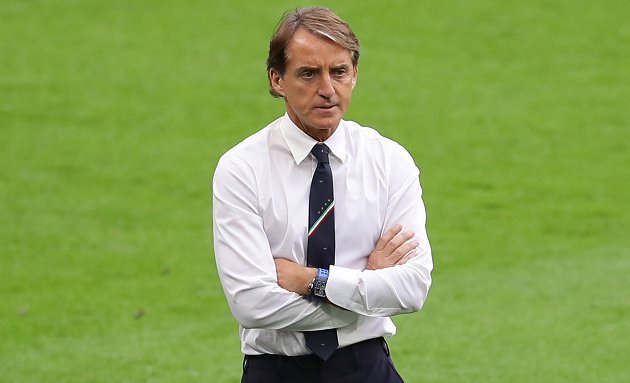 Italy coach Mancini names 30-man squad for Euro qualifiers